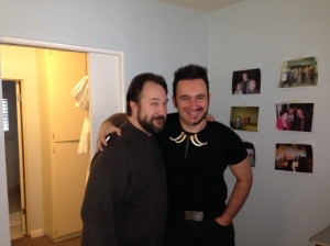 Dave Cox and Joaquin - Devil Beard meets Half-Beard.